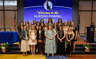 Blackhawk Nursing Graduates Honored in Pinning Ceremony