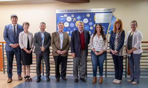 Nancy B. Parker Donor Wall Recognizes Years of Hard Work