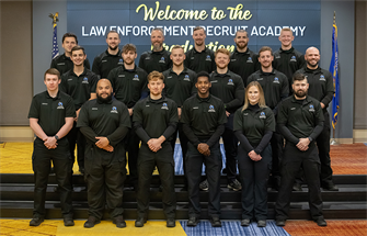 18 New Recruits Graduate from Blackhawk’s Law Enforcement Recruit Academy